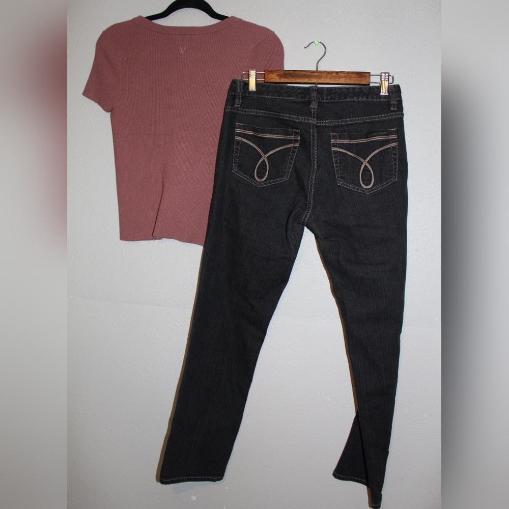 VS knit Top & Vintage Lowrise Calvin Klein Jeans